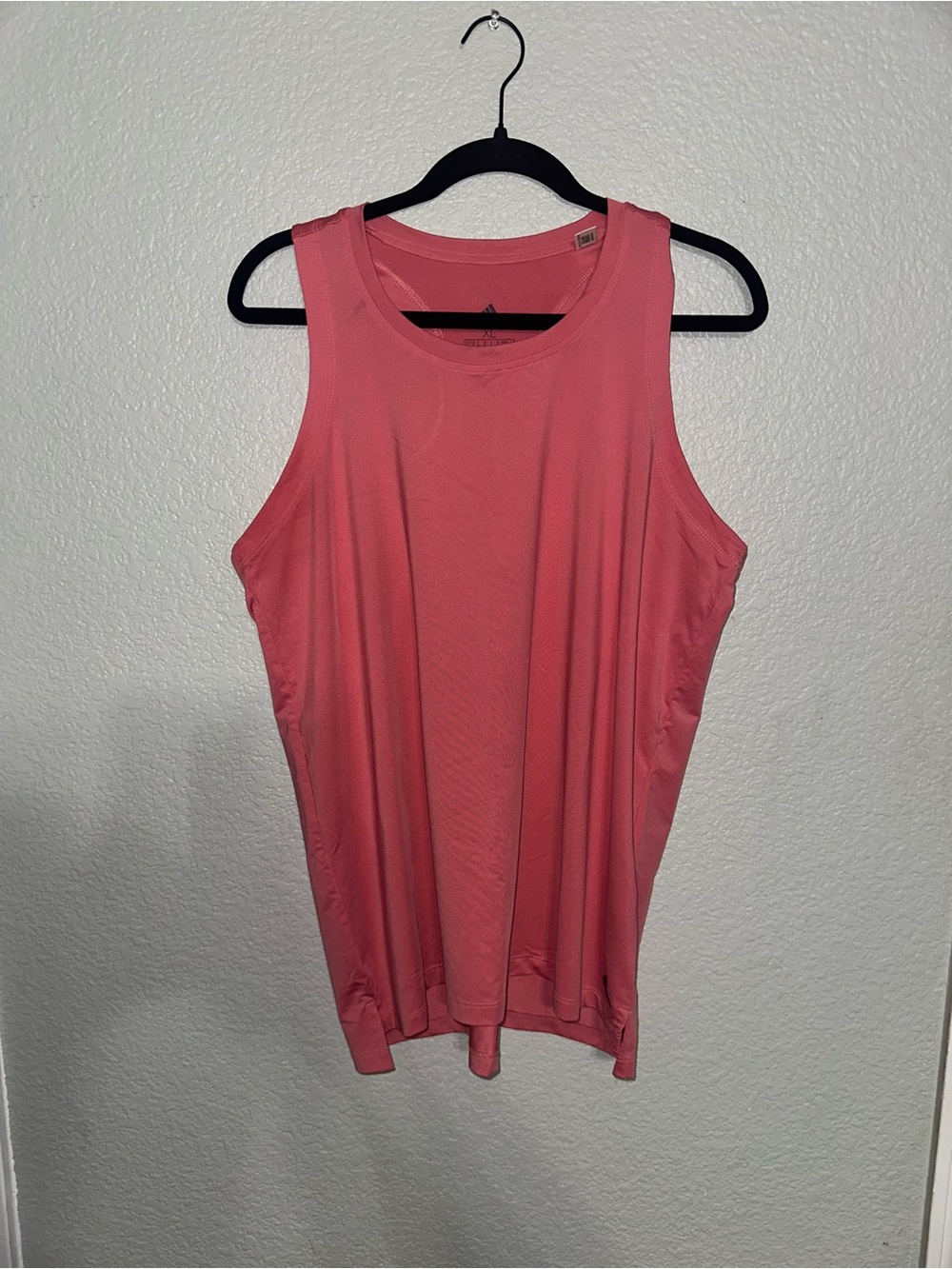 adidas Women's Coral Pink Athletic Tank Top
